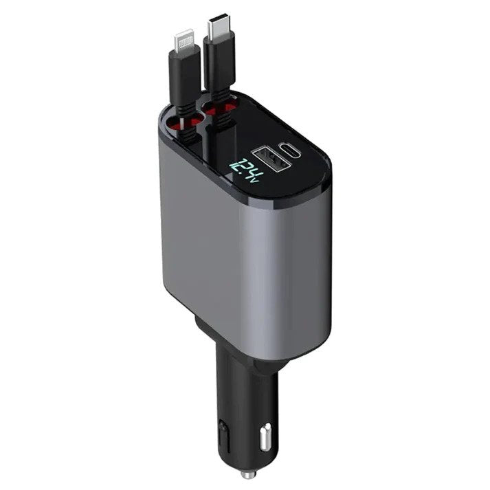 Klemcy™ - 4-in-1 Car Charger (2023 version)